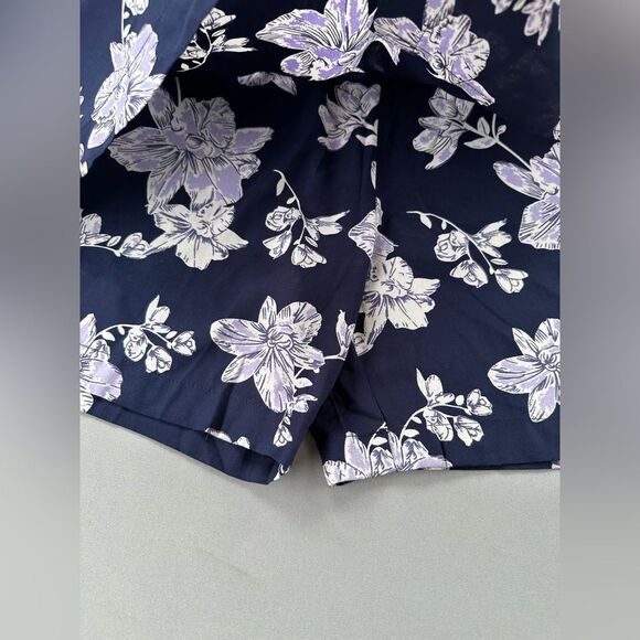 🎉5 for $45  🎉Ellos Ellos Plus Size Pull-on Paperbag Waist Skort Size 20 Blue - Picture 5 of 8